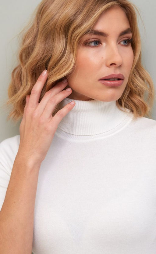 Водолазка к/р F122-215-801 milk - Fine joyce фото 4