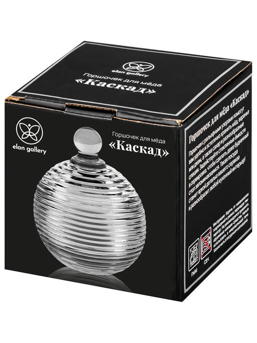 Горшочек д/меда 150 мл 8,2*8,2*11 см "Каскад"