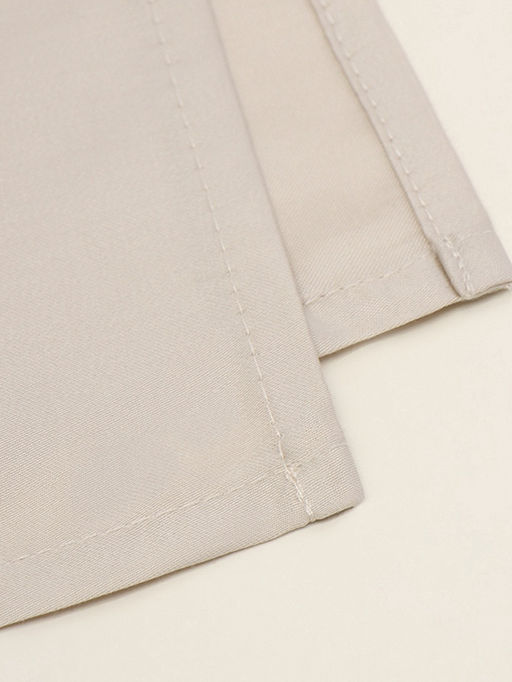 Постельное бельё евро «Этель», тенсель, бежевое