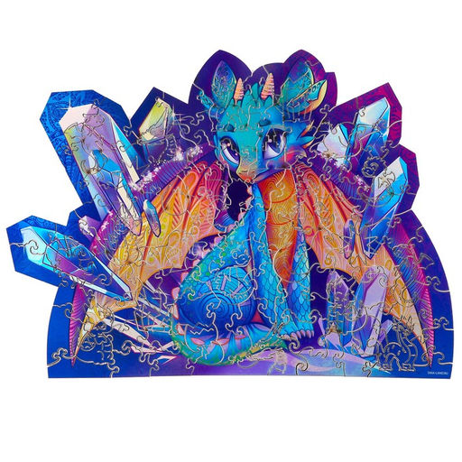 Пазл фигурный Легенда о драконе, голографические детали