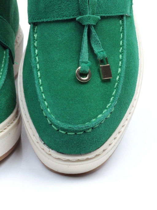 01-5172-6 Ботинки демисезонные (натуральная замша, байка) - Фабричный китай фото 32