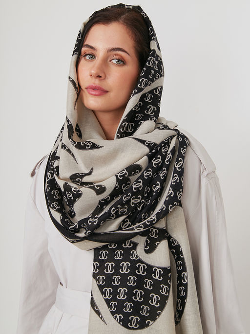 Большой, мягкий, тонкий и очень нежный двусторонний палантин - Tantino фото 7