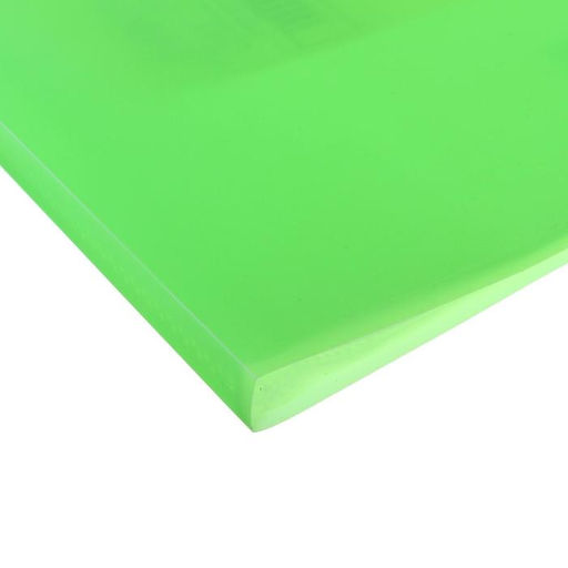 Папка с 30 вкладышами А4, 500 мкм, Calligrata, неон, салатовая  фото 4