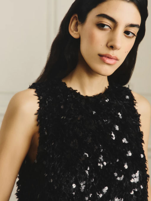 Топ из перьев / Zarina