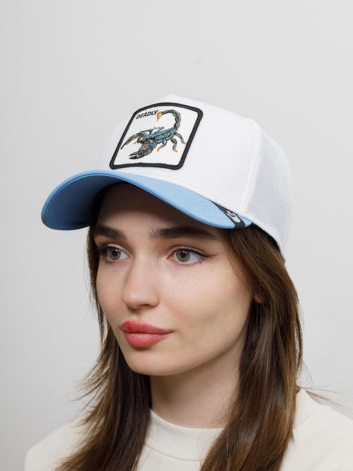 Бейсболка GOORIN BROTHERS арт. 101-1436 (голубой / белый)  фото 2