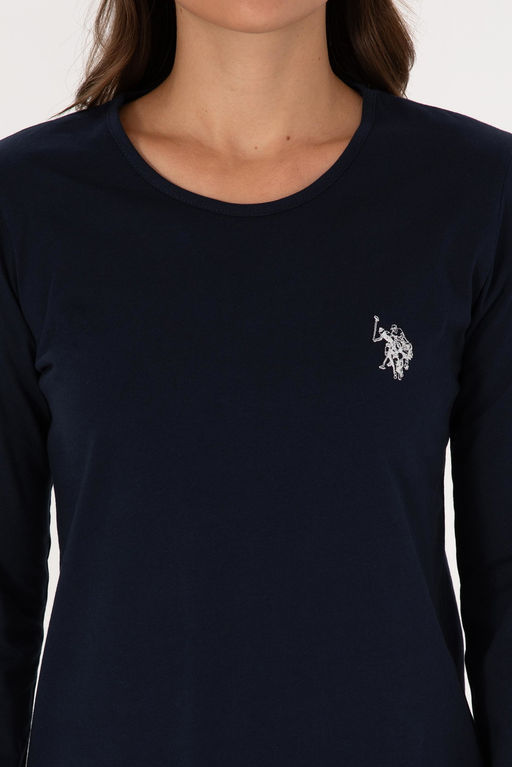 Kad_n Lacivert Pijama Tak_m_ Sepette S_rpriz _ndirim - U.s. polo assn фото 6