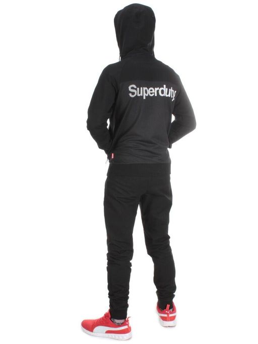 TA5087 BLACK Спортивный костюм мужской TEUYOEOR (75% хлопок 20% полиэстер 5% спандекс) - Fashion фото 6