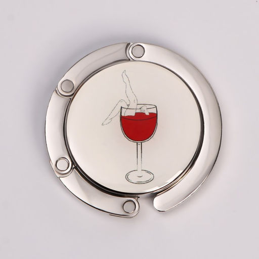 Крючок для сумки и зонта Бокал, раскладной, 15 кг, d 4,5 см - Queen fair фото 2