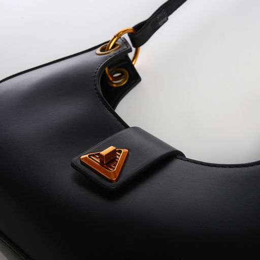 Сумка женская багет на молнии, цвет чёрный - Textura фото 6