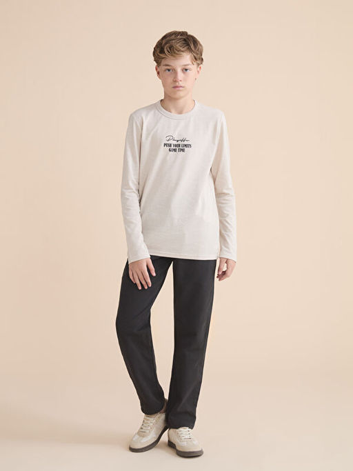 Bisiklet Yaka Erkek ?ocuk Ti??rt