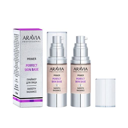 НОВИНКА ARAVIA Professional Праймер для лица с эффектом сияния и выравнивания тона PERFECT SKIN BASE