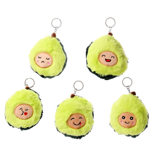 Мягкая игрушка Авокадо, на брелоке, виды МИКС - Simaland фото 3