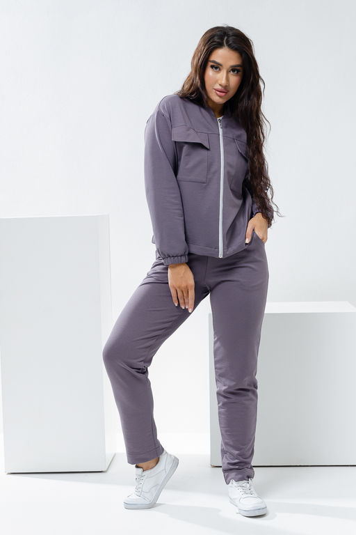 Костюм Натали 24778 из футера  фото 15