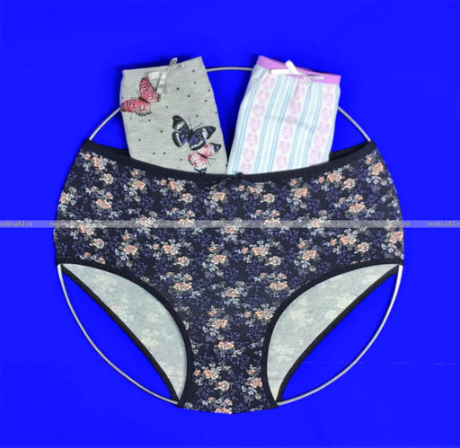 Цена за 3 шт. Трусы женские Miss Emma Турция высокая посадка большие размеры № 6