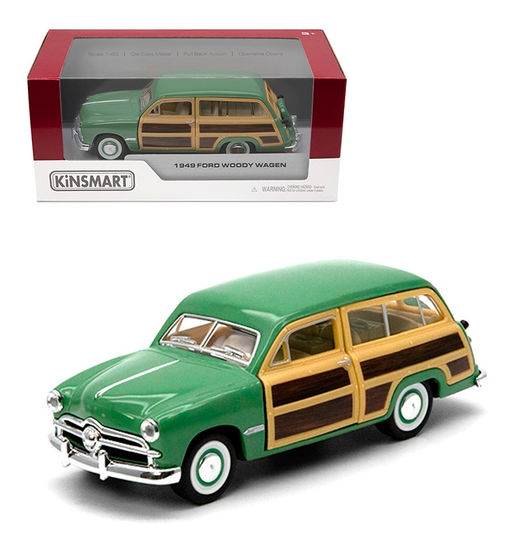Kinsmart. Модель арт.KT5402/1 "Ford Woody Wagen 1949" 1:40 (зеленая) инерц.