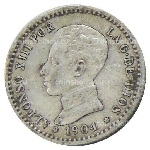 50 сентимо 1904 (10) года Испания