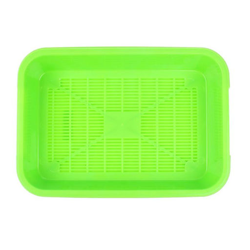 Туалет средний с сеткой 36 х 26 х 6,5 см, зеленый - Simaland фото 5