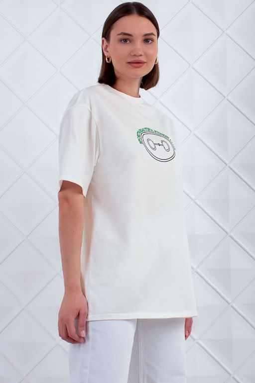 Арт. 3186 Футболка женская 42-48 - 5+3 фото 2