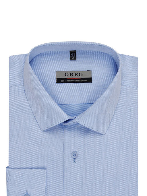 Сорочка мужская длинный рукав GREG 203/239/0011/Z  фото 3