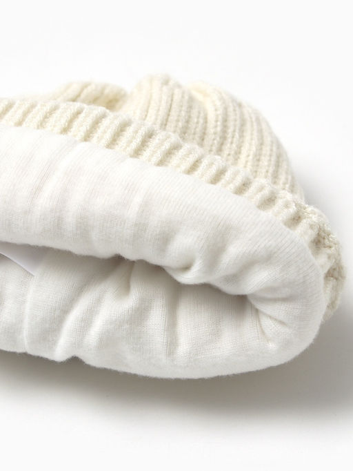 Шапка детская «Крошка Я», размер 44-46 см, молочная