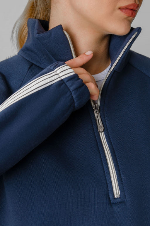 Арт. 2917 Костюм женский с начесом 46-54 (5 шт) Цвет:индиго - Калинка фото 7