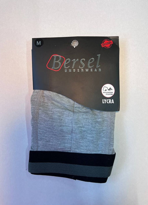 C1066 Трусы-боксеры, 1 шт СЕРЫЙ