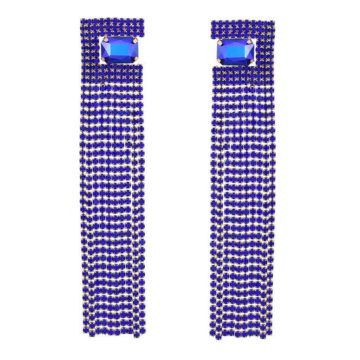 Серьги длинные на гвоздиках арт. 13 0982 (id 265506) - Rada фото 2