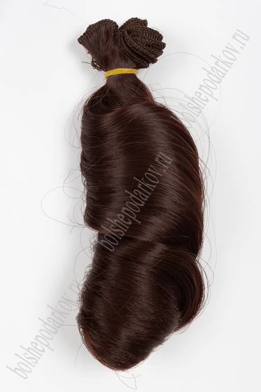 Фурнитура "Трессы для кукол Premium" 19 см; 39 гр (SF-2858) локоны №33А