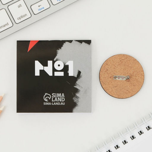 Подарочный набор, блокнот и значок На высоте. 23 февраля - Artfox фото 4