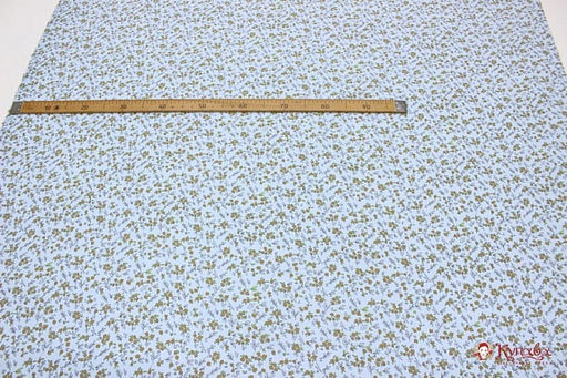 Плательный хлопок Есения цв.голубой, ш.1.43м, хлопок-100%, 115гр/м.кв - Купава фото 6