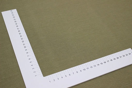 Лен с вискозой с эффектом мятости цв.Дымчато-зеленый хаки-2, СОРТ2, ш.1.45м, лен-53%,вискоза-47% - Купава фото 4