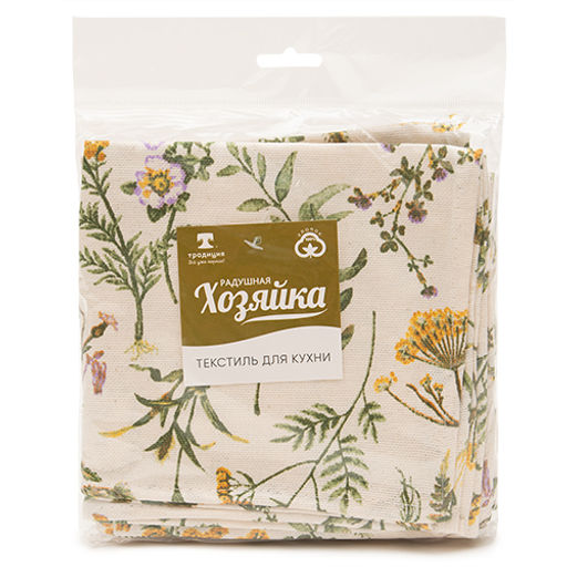 Набор салфеток декоративных 35х35 (6 шт.) Радушная хозяйка, Хербал 35х35 - Традиция фото 3