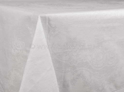 05с28 ЯК Скатерть 150*150 "Подарочная" цв.белый