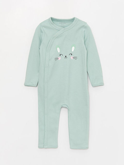 Bisiklet Yaka K?z Bebek Tulum 2li(0-12 Ay Patikli, 12 Ay+ Patiksiz) - Waikiki фото 2