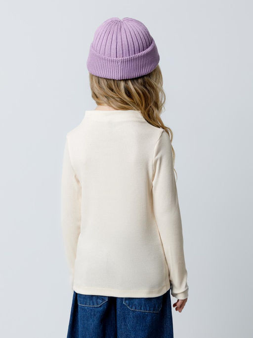 КР 302674/айвори джемпер (водолазка) для дев