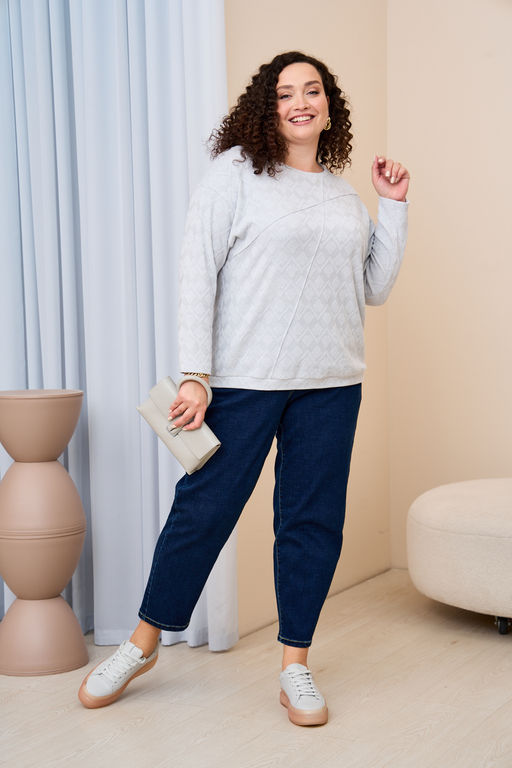 Джинсы Пауэр Темно-Синий - Intikoma фото 3