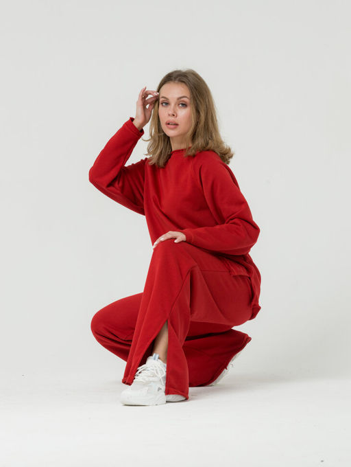 Футер 3х нитка ПЕТЛЯ Костюм женский - Knitka wear фото 7