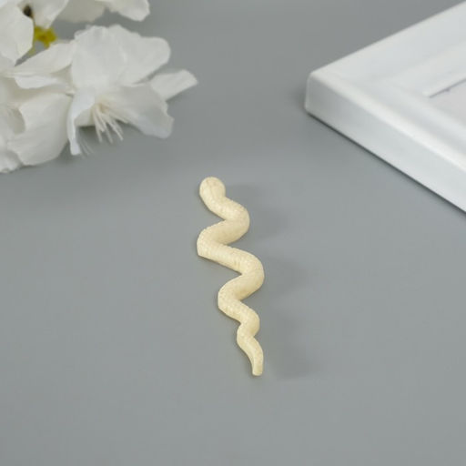 Силиконовый молд, форма для заливки «Змейка», 0.3×6.5×1.3 см