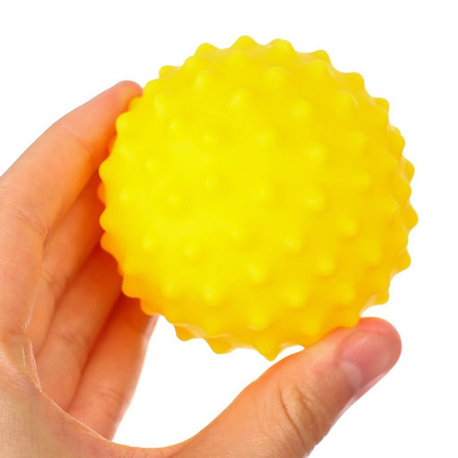 Развивающий тактильный мячик Домик, подарочная Новогодняя упаковка, 1 шт. - Крошка я фото 9