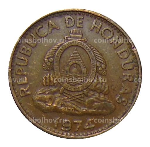 1 сентаво 1974 года Гондурас