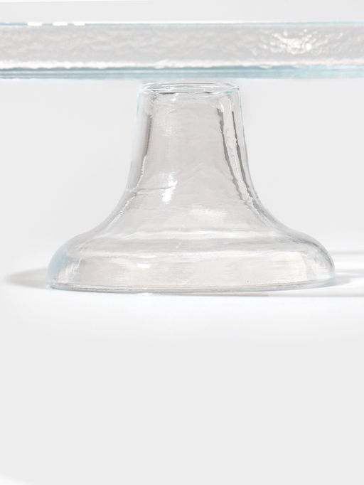 Блюдо на ножке Доляна Tasty, d=22 см, стекло, прозрачное фото 4