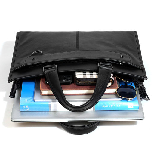 Сумка мужская, кожа, MIRONPAN 38811 Черный