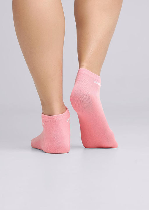 ЭЙС Носки жен.Д104ш хл+эл ук.сетка розовый - Clever wear фото 3