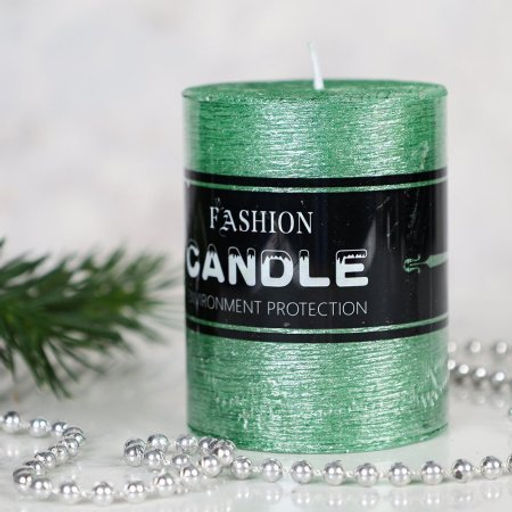 Свеча столбик 6х7,5 см / ZD-081 /уп 140/ - Галеонтрейд фото 3