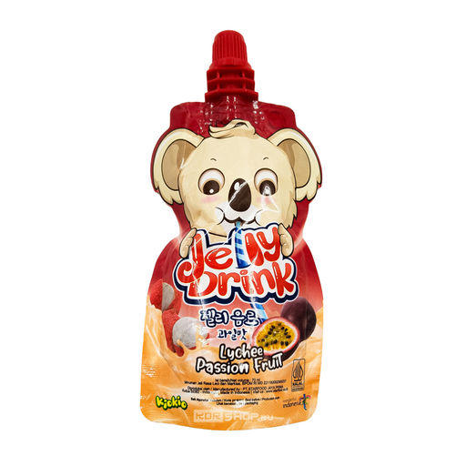 Желе питьевое со вкусом личи и маракуйи Jelly Drink KioKio, Индонезия, 70 мл