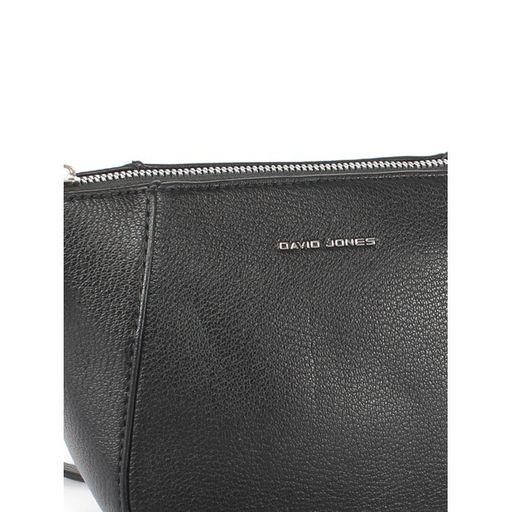 Сумка женская искусственная кожа DJ-CM 6922-BLACK, 1отд, плечевой ремень, черный SALE 259731 - Adelia фото 4