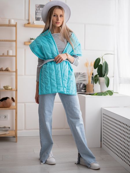 Шарф бирюза - Yollochka фото 3