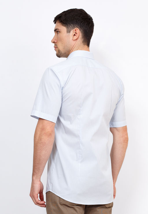 Сорочка мужская короткий рукав GREG Gb211/307/66/LV STRETCH  фото 9