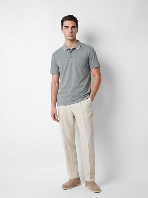 Polo Yaka Pike Erkek Ti??rt