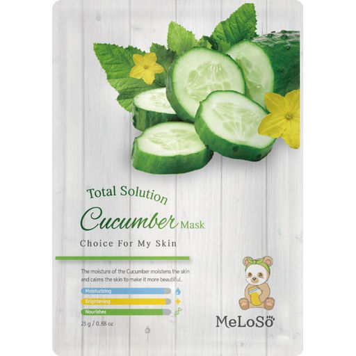 Тканевая маска с экстрактом огурца - Total solution cucumber mask, 25 гр